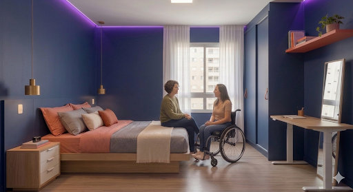 Quarto acessível
